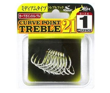 Picture of Curve Point Treble 21 221CS