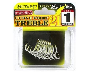 Immagine di Curve Point Treble 21 221CS