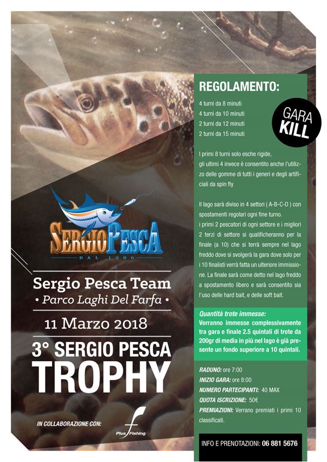 3° Sergio Pesca Trophy