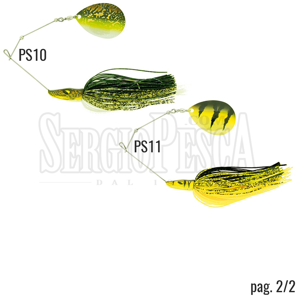 Pike Spinnerbait Single Colorado Sergio Pesca