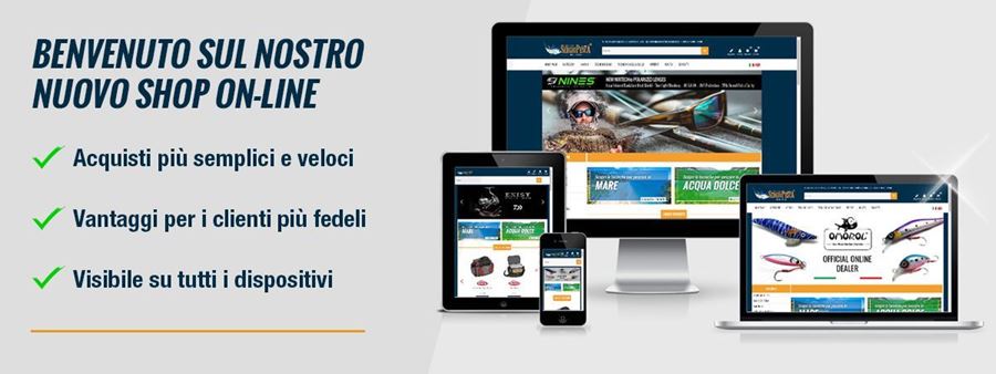 Benvenuto sul nostro nuovo shop on-line