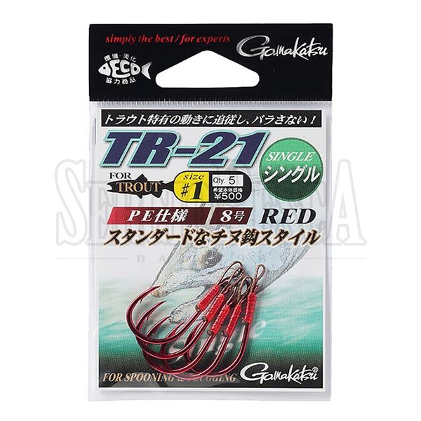 Picture of Single Hook Red TR-21