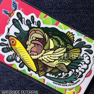 Bild von BITE Black Bass Sticker