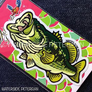 Immagine di Black Bass Sticker