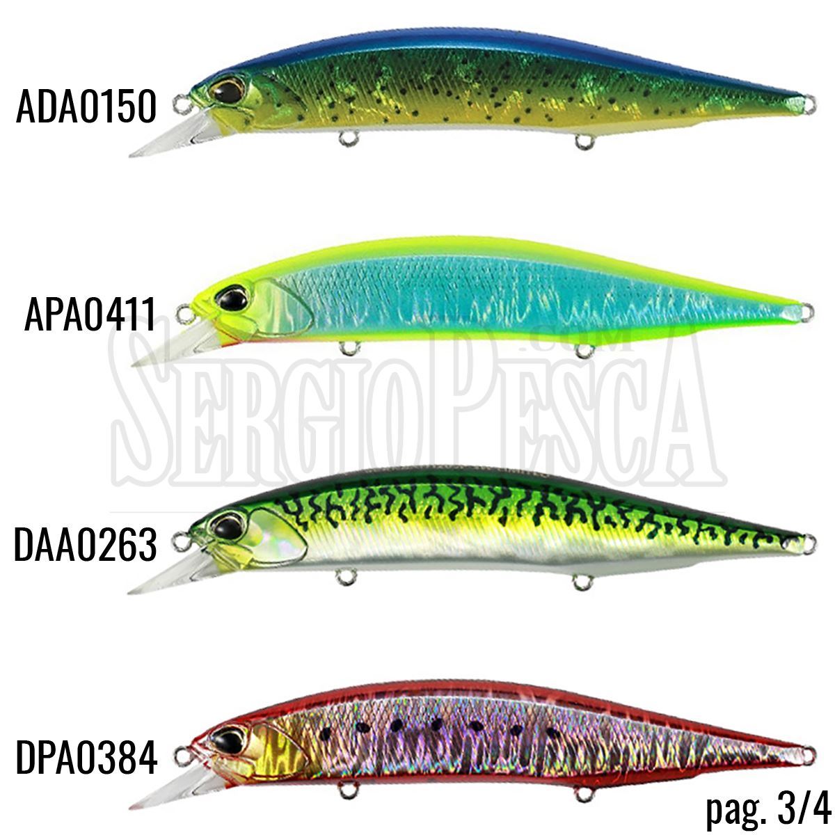 Realis Jerkbait 120SP SW Limited Edition - Sergio Pesca