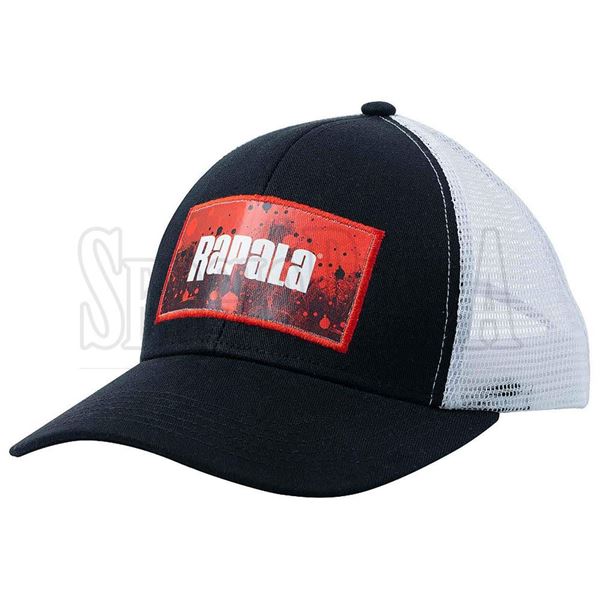 Picture of Splash Trucker Cap Black/Red