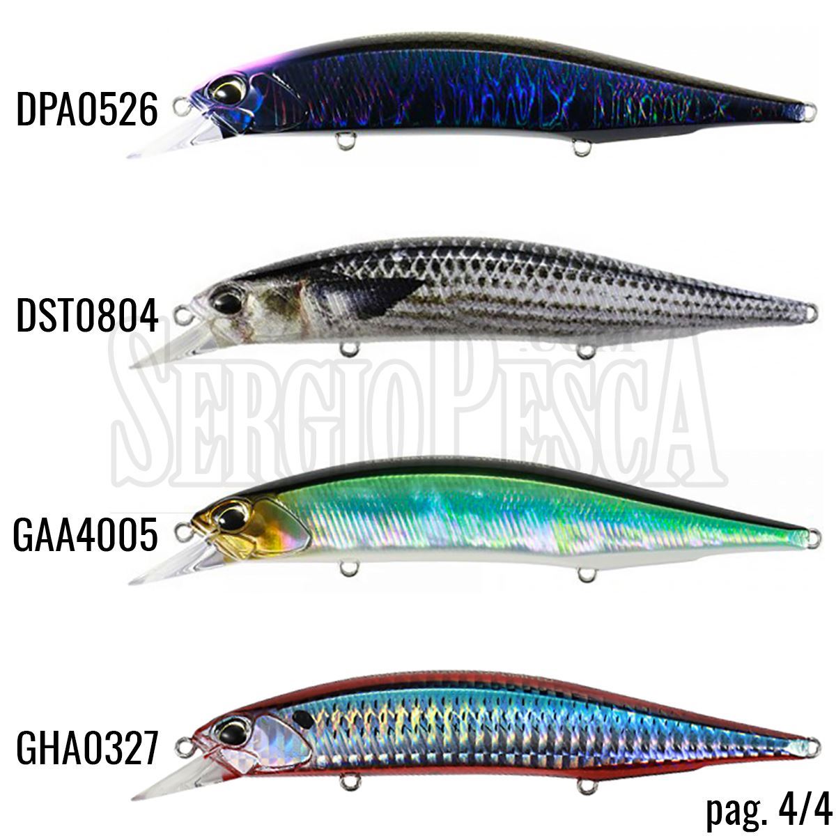 Realis Jerkbait 120SP SW Limited Edition - Sergio Pesca