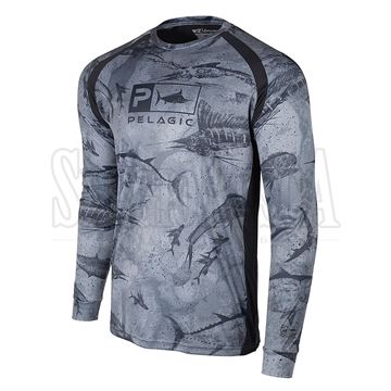 Bild von Vaportek Gyotaku Fishing Shirt