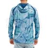 Picture of Vaportek Gyotaku Hooded Fishing Shirt