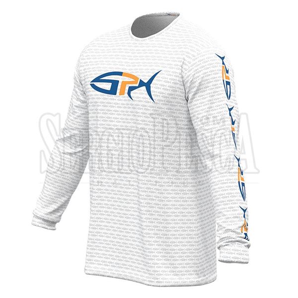 Immagine di Technical Long Sleeve Shirt Tuna White