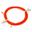 Bild von Furled Line Tapered "Hot Fluo Red"