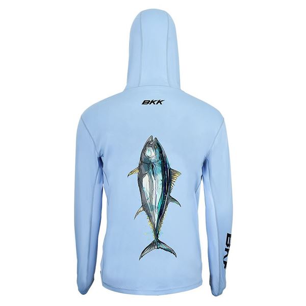 Immagine di Hooded Long Sleeve Performance Shirt Tuna