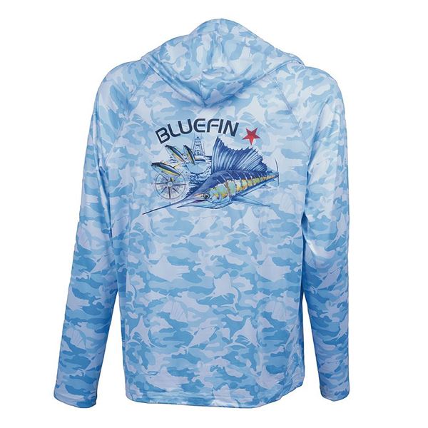 Immagine di Superleggera Camo Hoodie COMPASS ROSE