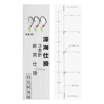 Immagine di Deep Sea Shikake "3 Hooks"