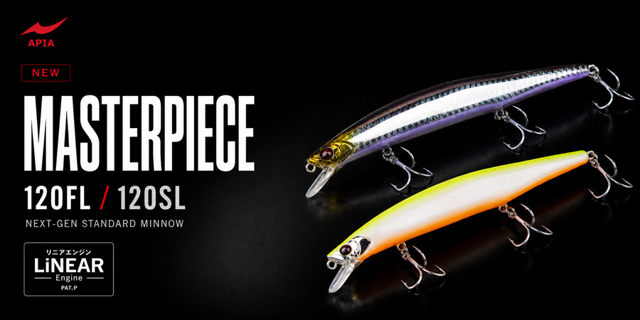 APIA MASTERPIECE 120FL e 120SL: il minnow standard di nuova generazione!