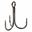 Immagine di Super Straight Point Treble Hooks "NS Black"